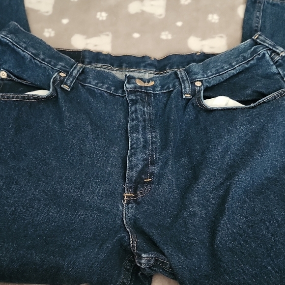 Wrangler Men's Blue Jeans - Picture 3 of 4